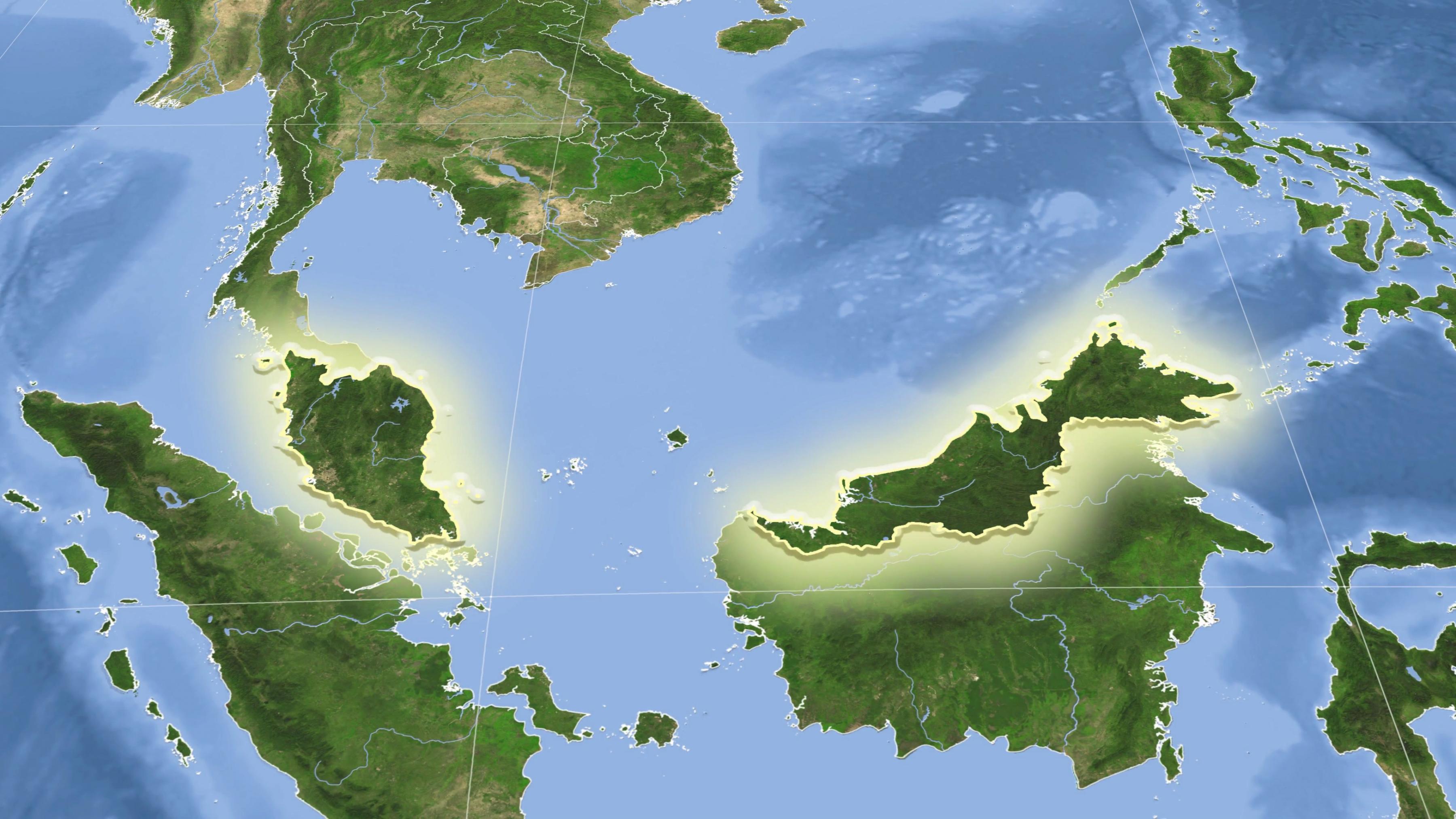 Satelliitti kartta malesia - Live satelliitti kartta malesia  (Kaakkois-Aasia - Aasia)