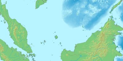 Kartta malesia 3d