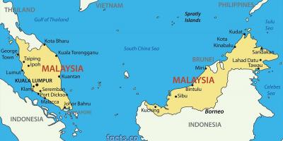 Kartta malesia