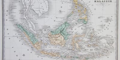 Kartta malesia vanha