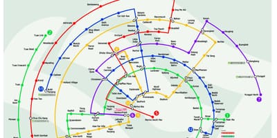 Mrt-line kartta malesia