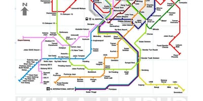 Mrt linja 3 reitti kartta malesia